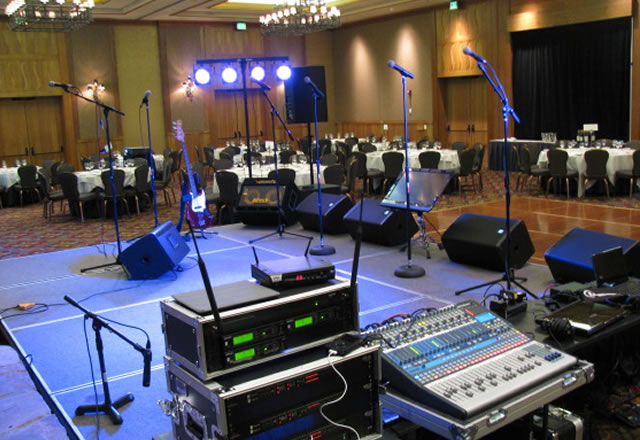 Provision of Sound Systems, Equipment & Lighting